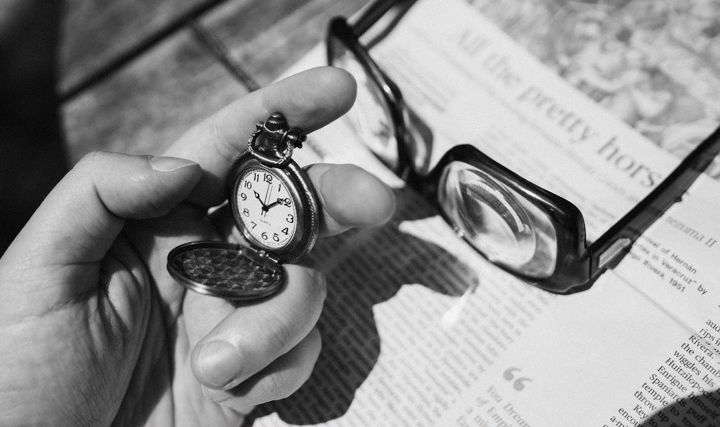 Lost Time — the open pocket watch